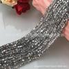 Contas de cristal de vidro mágico com diamantes para sapatos, acessórios de material com contas faça você mesmo, 2, 3, 4 mm