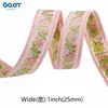Fita Jacquard de Estilo Étnico com Bordado de Flores Pequenas, Renda para Hanfu de Estilo Antigo, Fita de Tecido de Estilo Pastoral, Acessórios Decorativos DIY Feitos à Mão
