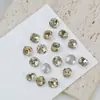 Gota de Agua de Cristal Corazón de Melocotón Corazón Torcido Diamante para Uñas Forma Especial Fondo Puntiagudo Amarillo Humo Claro Maillard Diamante de Vidrio de Alta Calidad K9