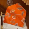 Ar Flutuante Série de Flores Quatro Vezes Carta Padrão Amassado Retro Envelope Envelope de Convite de Sentido Avançado Carta Convite em estoque