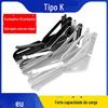 Suporte triangular de aço inoxidável tipo K, suporte de parede dobrável com capacidade de carga, estrutura de suporte triangular móvel de aço inoxidável para pendurar na parede