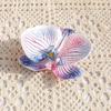 Cabeza de Flor de Orquídea Mariposa Impresa en 3D (Pequeño) Flor Artificial de Eva Recuerdo Decoración de Ropa Exquisita Boda DIY