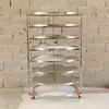 Malla de acero inoxidable 304 reforzada, malla para hornear, red para secar té, secador, pantalla de secado, recogedor de basura doméstico, colador