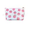 Bolsa de Cosméticos Armazenamento Portátil à Prova d'Água Viagem Lavar Desenho Animado Fruta PU Olhos Estampa Coreana
