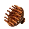 Disco de Sândalo Dourado 28 Pentes de Massagem para Unhas Cabeça Couro Cabeludo Meridiano Corpo Inteiro Pente para Desobstrução dos Folículos Capilares Cuidados com a Saúde Pente de Sândalo