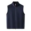 Chaleco Casual Exterior con Cuello Alto para Hombres y Mujeres, Chaleco Deportivo Transpirable de Soft Shell, Chaleco Publicitario para Eventos Corporativos