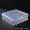 Caja Cuadrada de Plástico PP de Alta Transparencia para Guardar Cuentas, Joyería, Tapones para los Oídos, Productos Pequeños, Repuestos, Caja de Exhibición de Muestras