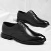 Zapatos de Cuero Wenzhou Transfronterizos Talla Grande Negro con Cordones Zapatos de Cuero para Cuatro Estaciones Zapatos Formales para Viajar Zapatos de Cuero Zapatos de Negocios Dropshipping