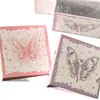 Álbum de Tarjetas de Mariposa Estético Original, Álbum de Fotos de Hojas Sueltas de una Sola Rejilla, Colección de Fans de Ídolos Estilo Ins, Álbum de Fotos Pequeño para Tarjetas de 3 pulgadas, Álbum de Tapa Dura