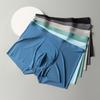 Ropa interior de seda helada para hombre de verano, transpirable, cómoda, de tiro alto con laterales estrechos, boxers con refuerzo de seda de morera