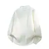 Comércio Exterior Inverno Novo Masculino Gola Alta Meia Suéter Tricô Moda Jovem Espessado Casual Camada Base Masculino