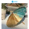 Sombrilla de Papel Aceitado Cultural y Creativa Estilo Chino Nuevo de 24 Varillas, Sombrilla Artesanal con Papel Aceitado, Estilo Antiguo, Impermeable y Protector Solar, Sombrilla Recta Personalizada