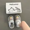 Lindas pantuflas de peluche de helado de dibujos animados para mujer, colección otoño/invierno 2026, suaves y cómodas para usar en exteriores, versátiles y con forro polar, con diseño de punta peluda