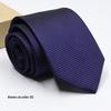 Moda masculina casual de negócios para trabalho gravata jacquard com flechas de fio de poliéster atacado de pontos
