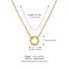 Accesorios DIY de Color Dorado 18K Conservador de Color Transfronterizo Helado Nuevo Europeo y Americano Horno Corazón Acero Inoxidable Galvanoplastia al Vacío Colgante