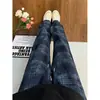 Pantalones casuales plisados estilo Old Money para hombre, pantalones rectos holgados de moda para otoño, pantalones de pierna ancha estilo retro americano hasta el suelo, modernos y artísticos