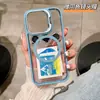 Funda magnética para teléfono con soporte para lente Cross-Border Iphone18Promax Adecuada para Apple 17 Película de lente de alta transparencia 16 15