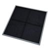 Filtro Primario de Nailon Lavable para Aire Acondicionado Central, Gabinete, Filtro de Polvo de Nailon de Doble Capa con Borde de Cuero