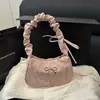Bolso con Lazo para Mujer 2026 Primavera Nueva Moda Versátil de Alta Gama Bolso de Hombro Diseño de Nicho Bolso de Mano Bolso de Axila