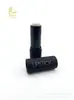 Fabricante batom borracha tinta tubo vazio tubo de batom redondo tubo vazio DIY concha preta fosca vermelha atacado