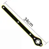 Llave de Ahorro de Esfuerzo para Coche 0kg Ton Palanca Extendida Juego de Herramientas Universal para Cambio de Neumáticos Accesorios de Gato de Trinquete