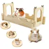 Cesta de Hamster para Novo Produto Transfronteiriço Plataforma de Mola para Chinchila Pedal em Forma de Leque para Esquilo Prancha de Ficar em Pé para Esquilo Plataforma de Descanso para Esquilo Planejador de Açúcar Pode Ser Personalizado