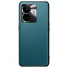 Para el real me GTneo5 funda protectora de cuero liso GT neo5 herrajes cubierta protectora con patrón de cuero todo incluido anticaídas
