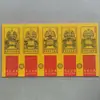Venta al por mayor de fabricantes Talismanes de Papel Amarillo de Ksitigarbha y Fortuna Dorada en una Caja, Serie 47.5* 26cm