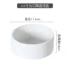 Cuenco de sopa blanco puro de estilo occidental simple y creativo con dos asas, taza de sopa, cuenco para sopa, vajilla de cerámica para hornear, cuenco para avena de desayuno, cuenco para postre