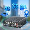 Grabadora de Video para Coche de 8 Canales Mdvr Doble Tarjeta SD Red 4g GPS Video HD 1080P Juego de Monitoreo AHD