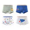Roupas íntimas infantis Boxer masculino algodão grandes crianças atacado estudante shorts meninos um desenho animado crianças quatro cantos
