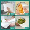 Rollo completo de paños de cocina de fibra de bambú, paños de cocina absorbentes, estropajos extragrandes y gruesos, paquete a granel