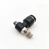 Válvula Borboleta Pneumática Micro Mini Sl4-M3/6-M5 Tubo de Ar Ajustável Conector de Engate Rápido Regulação de Velocidade Unidirecional Outro