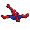 Pingentes de sapato da série Homem-Aranha, fivelas de sapato, pingentes de sapato de PVC para Crocs, mais vendidos na Amazon