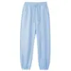 Calça de moletom multicolorida Primavera/Outono 2026, unissex, cordão elástico, corte solto, versátil, calça jogger básica atlética e casual