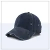 Sombrero de Algodón Lavado con Muchos Agujeros para Hombre con Logo Personalizado Rehecho Viejo Ala Suave Gorra de Béisbol tipo Papá Protección Solar Amazon
