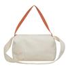 Bolsa de Lona para Mulheres 2026 Nova Moda Grande Capacidade Bolsa Almofada Torrada Estilosa Casual Alça Larga Bolsa Transversal