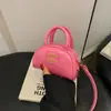 Bolso de Mujer con Letras de Bolos de Nicho 2025 Nuevo Bolso Caja Media Luna para Viajes Cotidianos Mini Portátil Cruzado Bolso para Niños de Moda