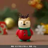 Decorações de Natal Mini Boneco de Neve Enfeites de Resina Arranjo de Atmosfera Presentes de Natal para Crianças