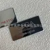 Producción Actual de Letreros de Acero Inoxidable con Acabado Espejo, Placas de Identificación Metálicas con Logotipo Grabado con Láser y Letreros de Aleación de Aluminio Estampada
