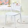 Silla Corona Doméstica Apilable para Niños Silla de Ocio para Exteriores Silla Infantil para Bodas Silla de Estudiante Silla con Respaldo para Jardín de Infancia