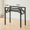 Suporte Dobrável Simples para Mesa Retangular Perna de Mesa Doméstica Suporte de Mola para Perna de Mesa Suporte Dupla Camada para Mesa de Conferência Mesa de Escritório