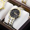 Reloj de cuarzo digital para hombre, nuevo, luminoso y resistente al agua, de marca suiza, con transmisión en vivo, comercio exterior, entrega única y popular.