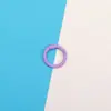 Hebilla de Resorte de Aleación de Zinc Pintada de 24 mm Gancho de Cuerda Colorido Clip para Bolsa Teléfono Decoración Personalizada Llavero Desmontable