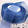 Cuatro cintas de gasa de nieve de 4 cm de ancho para hacer flores de rosa, malla decorativa, gasa de nieve, organza, cinta de gasa transparente de 4 cm