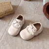 Zapatos de Cuero con Encaje Redondos Estilo Lolita para Niña Dulce 2026 Primavera y Otoño Nuevos Zapatos de Princesa Estilo Bosque Retro con Suela Suave
