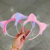 Diadema infantil linda caricatura Sanrio oso fresa accesorios para el cabello estilo coreano nueva diadema para niñas venta al por mayor tienda de dos yuanes