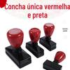 Capa Retangular Vermelha e Preta com Estampa Atômica. Série Tamanho Grande Casco Único. Atacado de Material de Vedação. O Lojista Recomenda.