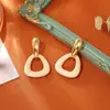 Pendientes de Gota de Aceite Geométricos de Moda con un Toque de Lujo para el Viaje Diario, Pendientes Elegantes y Suaves Estilo Diosa