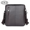 Bolso Cruzado Casual de Cuero Genuino Jiameda Piel de Vaca Bolso para Hombre al Mayoreo Gran Capacidad Bolso de Hombro para Hombre Bolso Pequeño